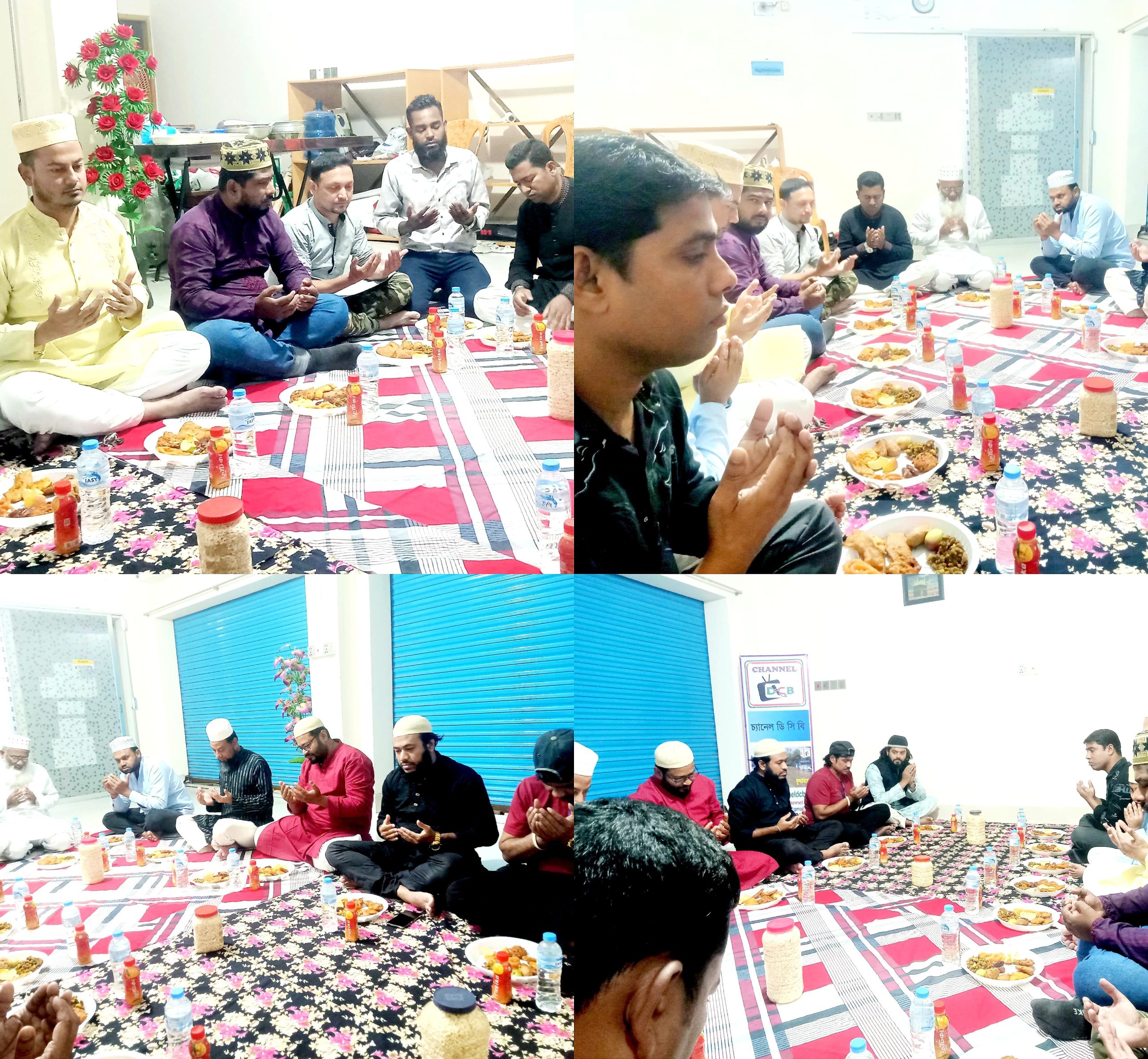 বরিশালে ডেইলি ক্রাইম বার্তা পএিকা অফিসে দোয়া ও ইফতার মাহফিল।
