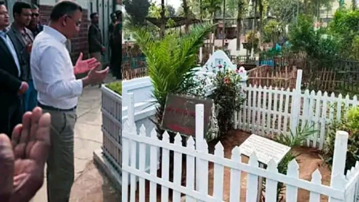 কাহারোলে খাল খনন শেষে-দিনাজপুরে নানা-নানির কবর জিয়ারত করেছেন-: প্রধানমন্ত্রী তারেক রহমান!