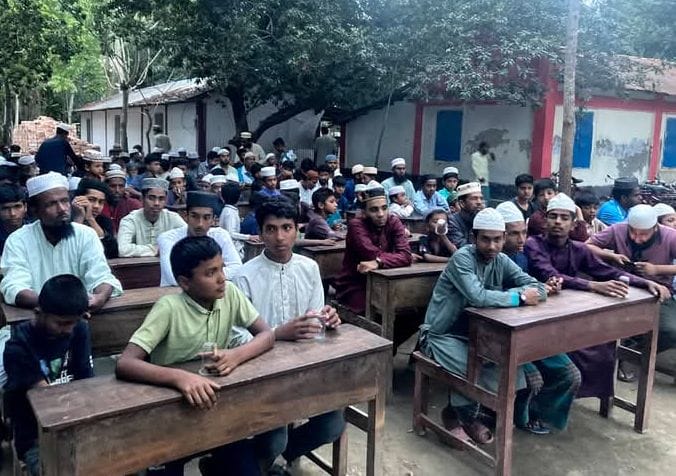 বাংলাদেশ ইসলামী ছাত্রশিবির মনিরামপুর গোপালপুর শাখার উদ্যোগে ইফতার মাহফিল, দোয়া অনুষ্ঠান