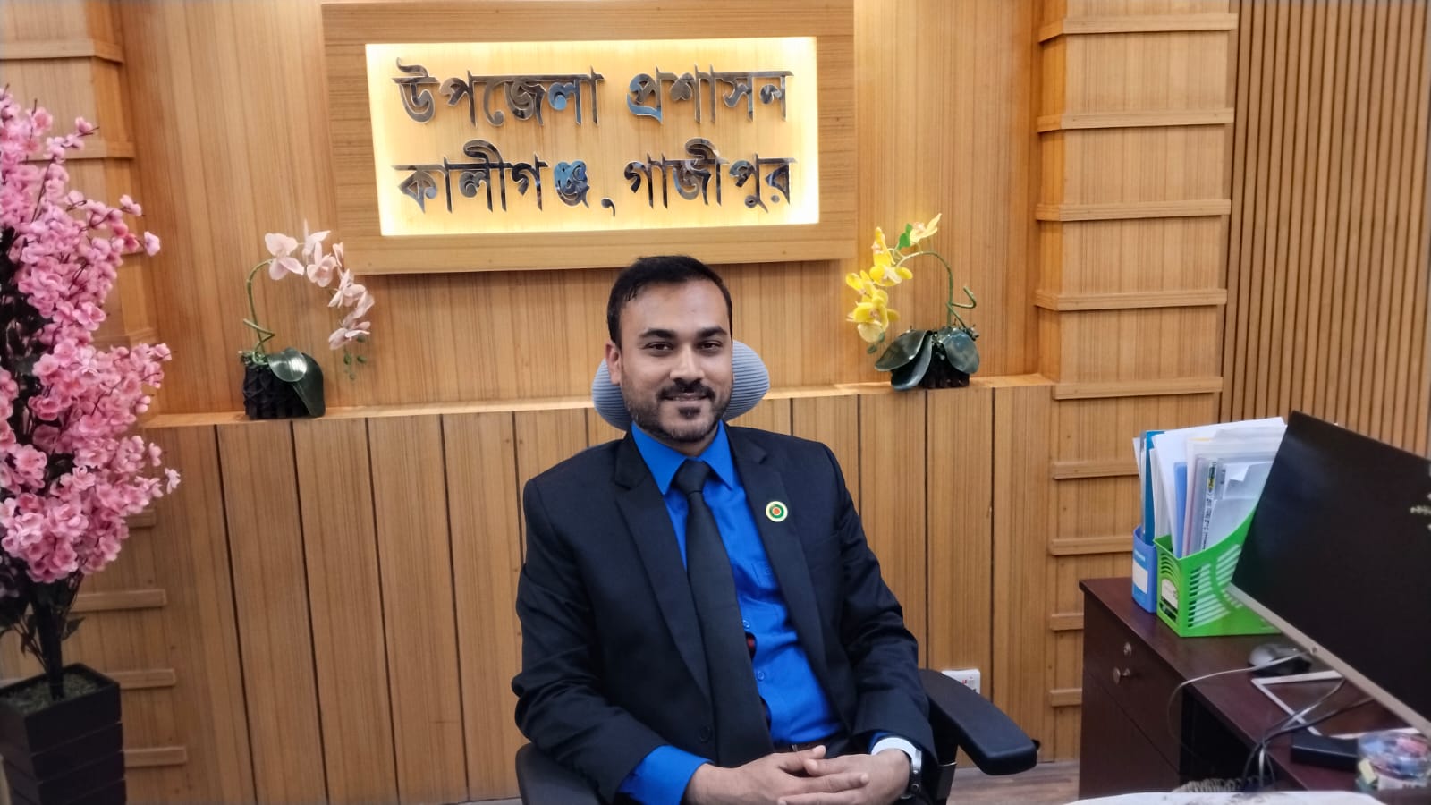 পবিত্র ঈদ-উল-ফিতরের শুভেচ্ছা জানালেন কালীগঞ্জে উপজেলা নির্বাহী কর্মকর্তা এটি এম কামরুল ইসলাম