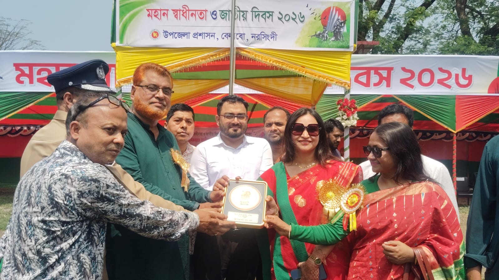 বেলাবোতে নানা আয়োজনে মহান স্বাধীনতা ও জাতীয় দিবস উদযাপন