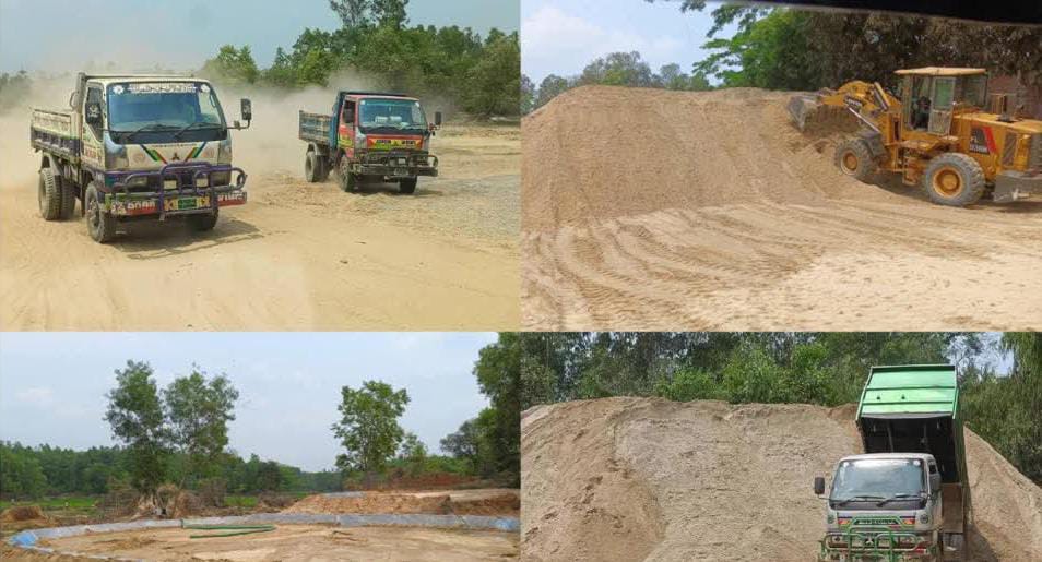 বান্দরবানের লামায় অবৈধ বালু উত্তোলনে বিপর্যস্ত ফাঁসিয়াখালী, প্রশাসনের দ্রুত হস্তক্ষেপ কামনা স্থানীদের