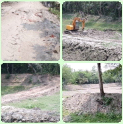 অবৈধভাবে মাটি বিক্রির